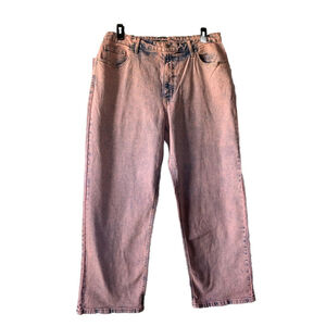Wild Fable Jeans 16 Rose Wash 90s Relaxed Straight